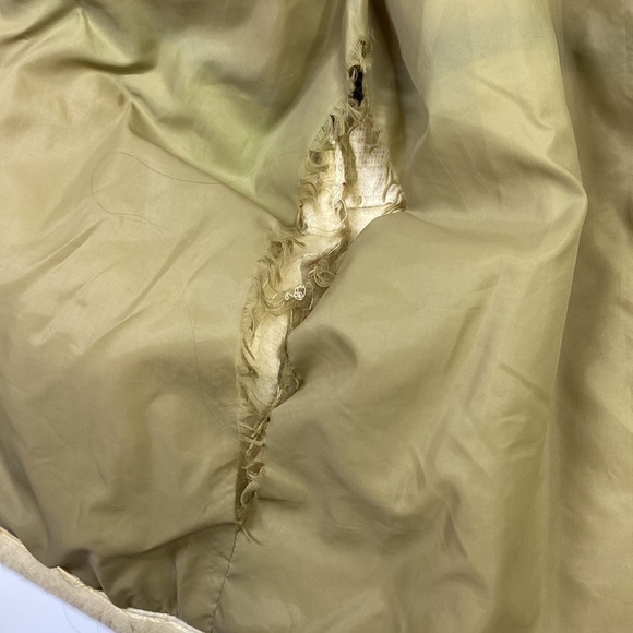 Vintage Hudson Bay 50's Bay Striped Pure Wool Blanket Coat Jacket Large - Picture 10 of 14